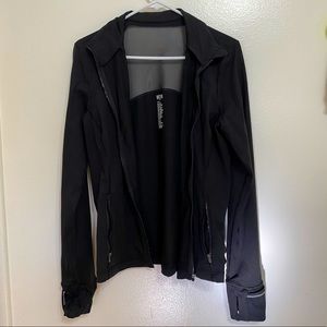 Victoria’s Secret Sport Black Track Jacket Mesh